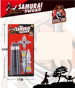 ARMES DE NINJA – NUNCHAKU, SHURIKEN ET KUNAIS